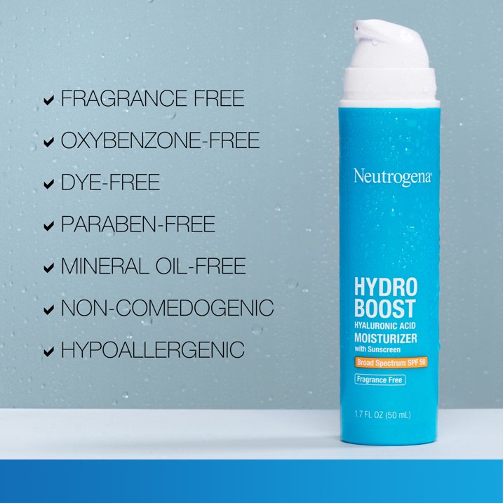 Neutrogena Hydro Boost Hyaluronic Acid Moisturizer - Classy Touch Pk