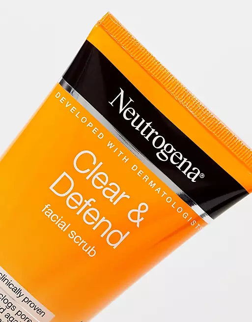 Neutrogena Clear & Defend Facial Scrub - Classy Touch Pk