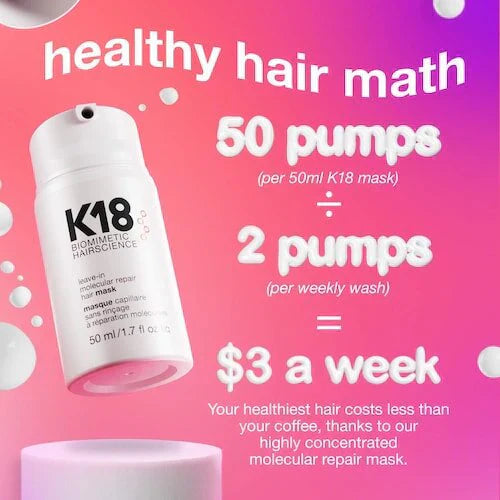 K18 Biomimetic Hairscience Leave-In Molecular Repair Mask