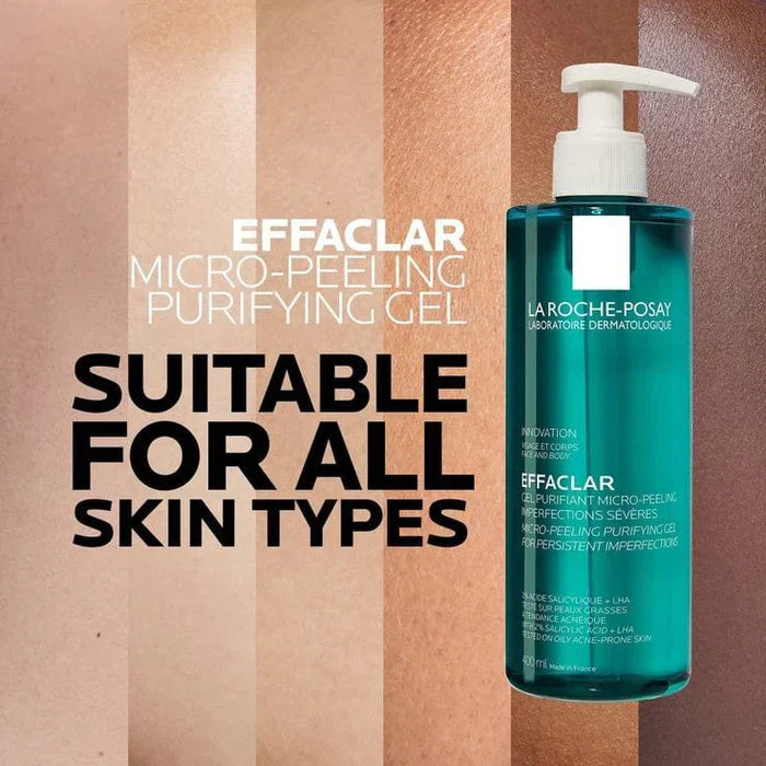 La Roche-Posay EFFACLAR Micro Peeling Purifying Gel cleanser
