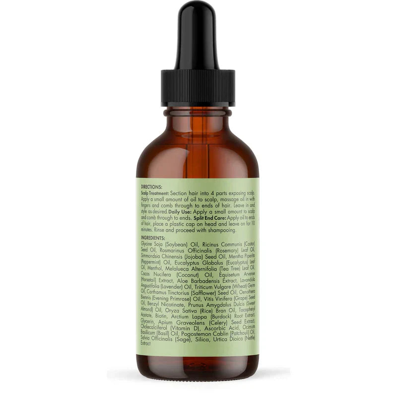 MIELLE Rosemary Mint Scalp & Hair Strengthening Oil