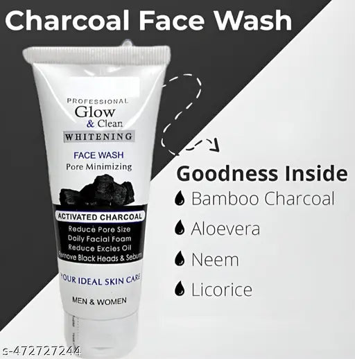 Glow & Clean Charcol Face Wash