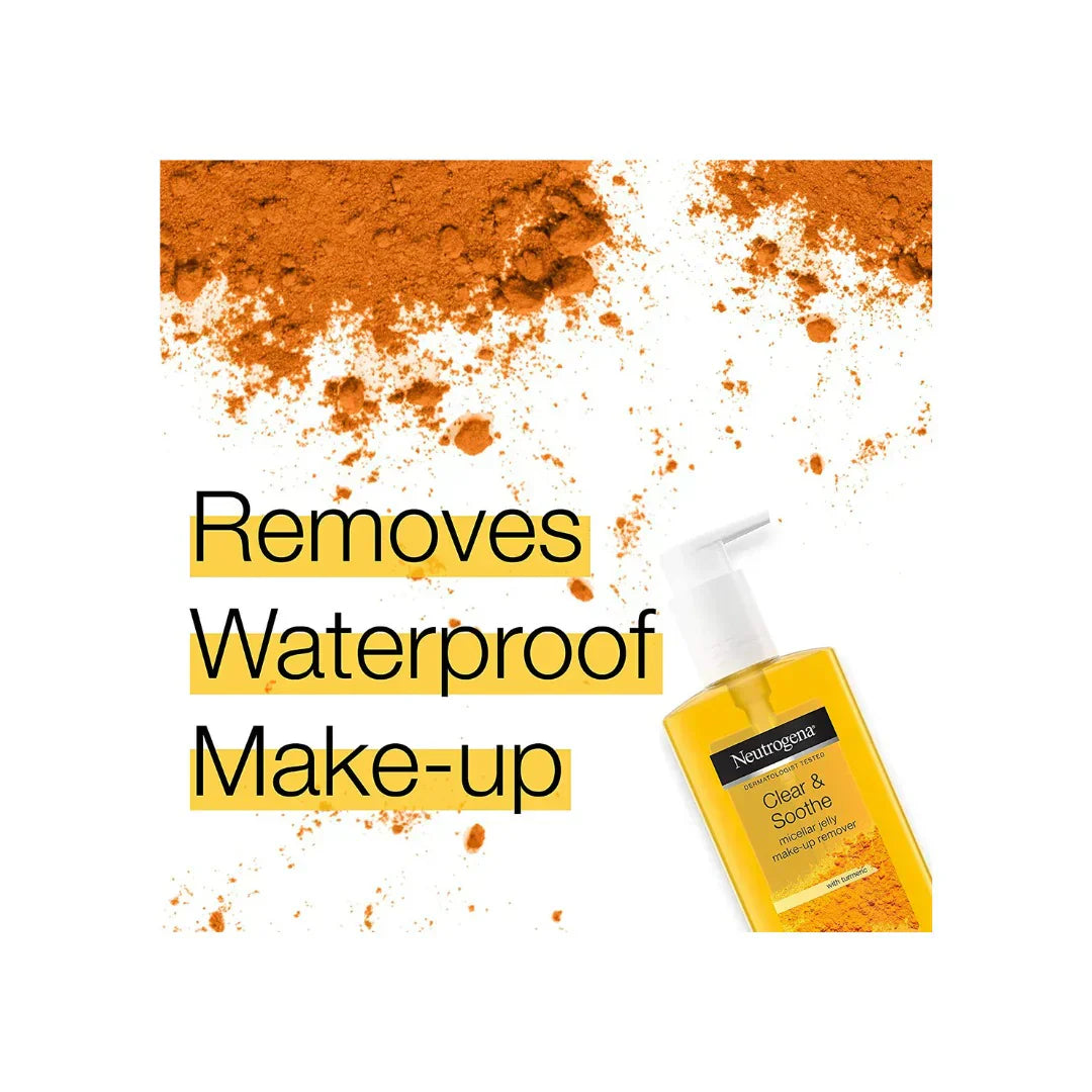 Neutrogena Clear & Soothe Micellar Jelly Makeup Remover (200 ml) - Classy Touch Pk