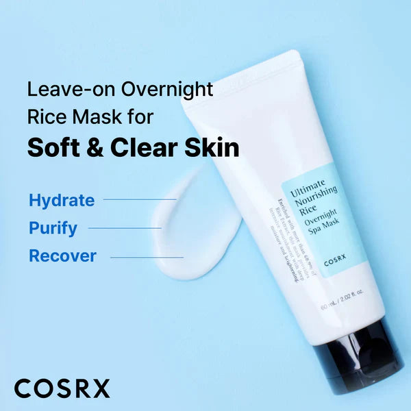 COSRX Ultimate Nourishing Rice Overnight Spa Mask 60ml