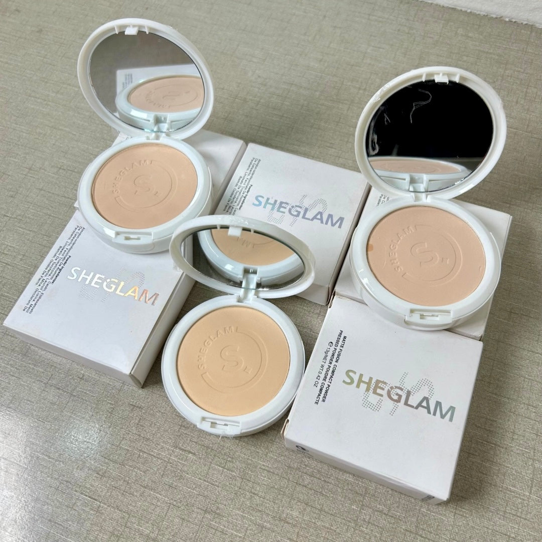SHEGLAM Matte Fusion Compact Powder - Classy Touch Pk