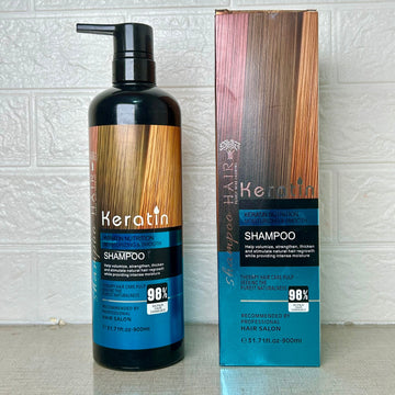 Keratin Straightening Sulfate Free Hair Shampoo - Classy Touch Pk