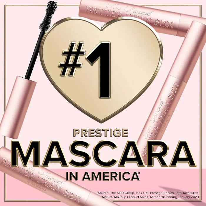 Too Faced -Better Than Sex Volumizing & Lengthening Mascara
